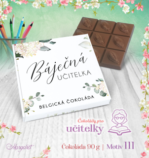 Belgická čokoláda 90 g | Motiv 111